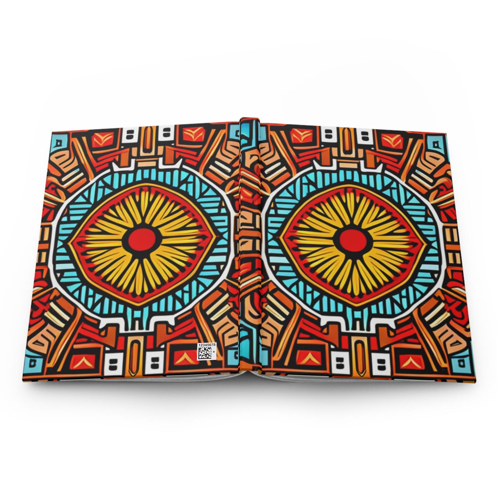 African Design Journal, Tribal Print Notebook, Ethnic Pattern Diary ...