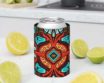Tribal Dosenkühler Halter Hülse, Getränke Isolator für Camping, Outdoor BBQ, Sommerpartys - Getränke gemütlich, Bier Abdeckung, isoliert