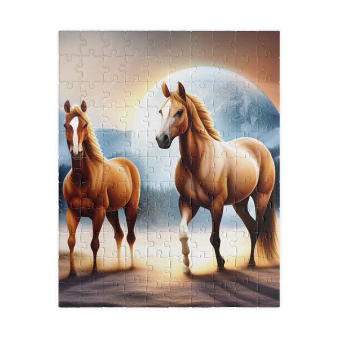 Horse Puzzle 110, 252, 520-piece, Horse Style Design Jigsaw Puzzles ...