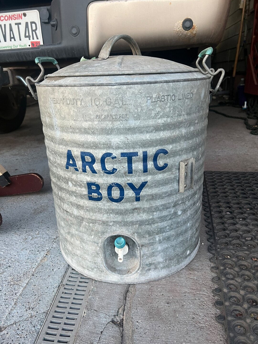 Vintage and Rare 10 Gallon Arctic Boy Water Cooler Etsy Australia