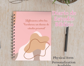Diario de Estudio Biblico Metodo S.O.A.P-Cuaderno de Devocion-Estudio de Fe Personal-Refelccion Biblica Diaria