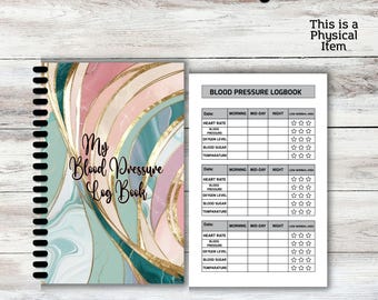 Blood Pressure Log Book-Health Medical Tracker-Personal Health Tracker-Blood Pressure Diary-Blood Pressure Monitor-High & Low Blood Pressure