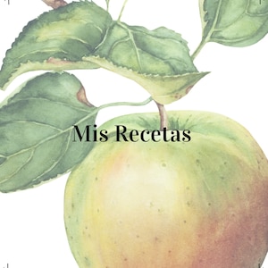 Libro de recetas, Recetario, Libro de cocina, Spanish Reciepe book PDF Download