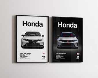 2023 Civic Type R Poster - Etsy