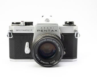 Pentax Spotmatic F SPF + SMC Takumar 55mm F1.8 - Etsy Pentax Spotmatic F SPF + SMC Takumar 55mm F1.8 - Etsy