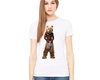 La camiseta Box Bear Women's Crew