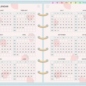 Strawberry Digital Planner