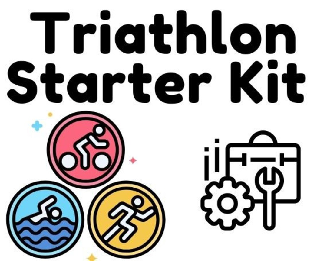 Triathlon Starter Kit 12, 14 and 16 Weeks Training Plans sprint and