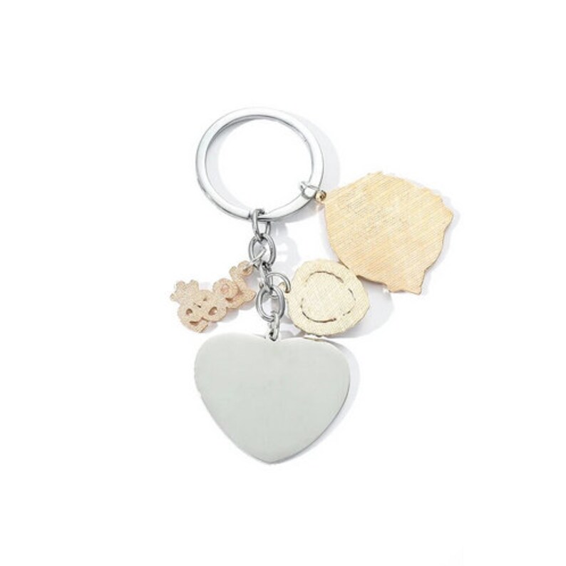 Taylor Swift Keychain Letter TS Figure Metal Badge Pendant Keyring Car