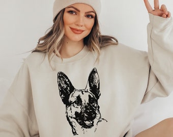 German Shepherd sweatshirt, German Shepherd Mama Sweatshirt Shirt, German Shepherd Mom Sweatshirt Shirt,German Shepherd Mom Gift,Dog Mom Dad
