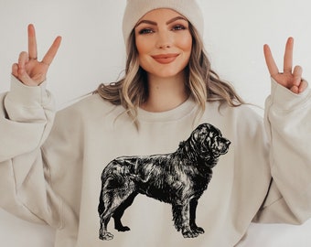 Newfoundland dog sweatshirt, Newfoundland Mama Sweatshirt Shirt, Newfoundland Mom Sweatshirt Shirt, Newfoundland Mom Gift,Dog Mom Dad,Lovers