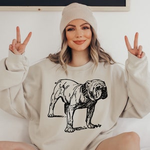 Bulldog sweatshirt, Bulldog Mama Sweatshirt Shirt, Bulldog Mom Sweatshirt Shirt, Bulldog Mom Gift, Dog Mom Dad, Bulldog Gift Lovers