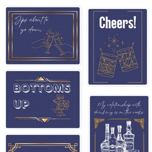 Bar digital download prints