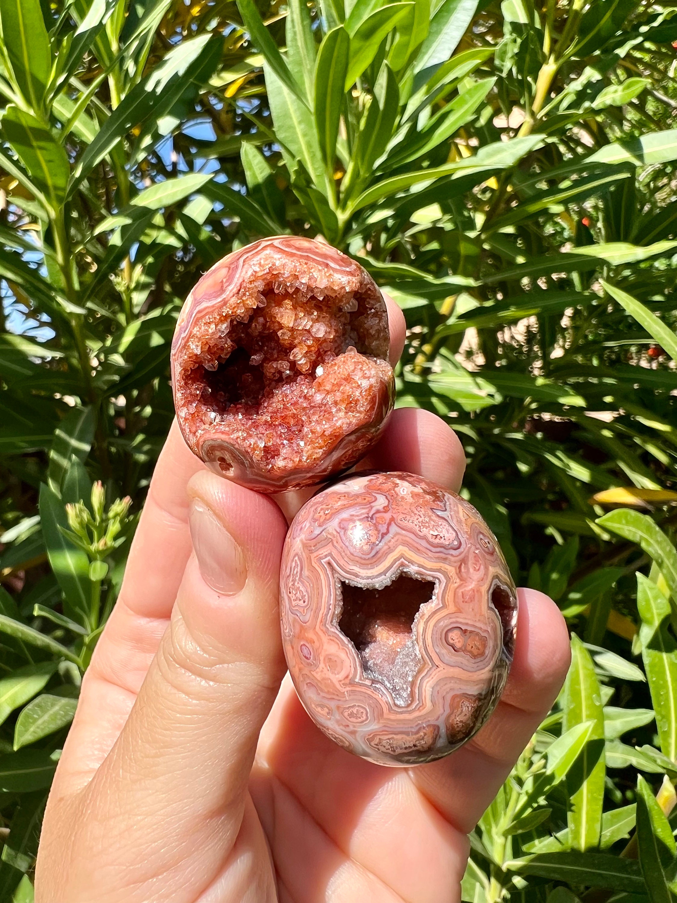 Druzy Crazy Lace Agate Tumbled Stones From Indonesia - Polished - Etsy