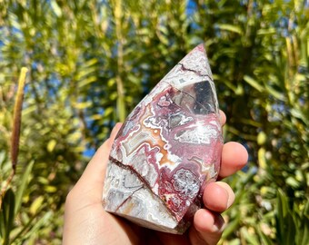 Druzy Agate 　原石　赤箱付き　最終値下げ Mexican Crazy Agate Flame | Druzy Mexican Crazy Agate | Mexican