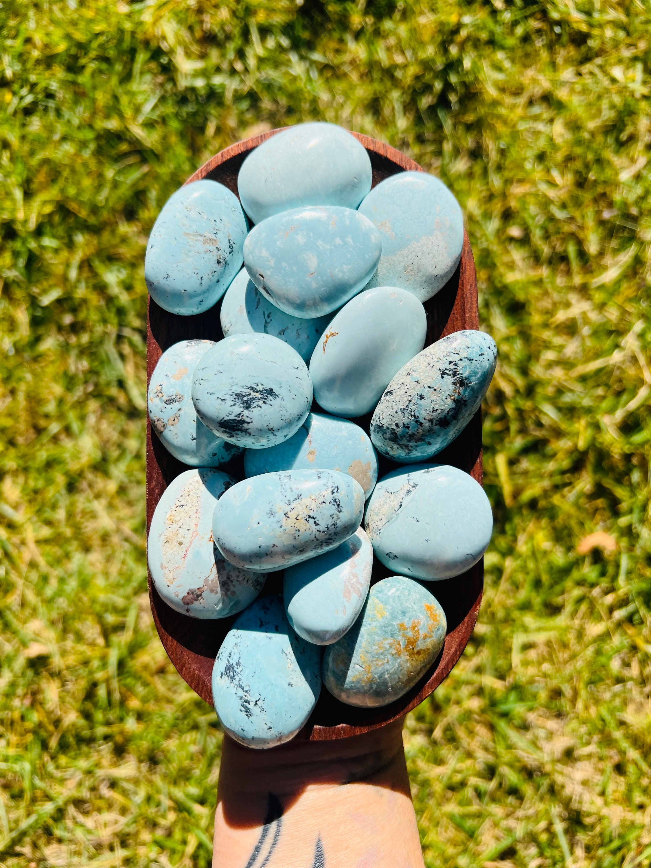 希少なマダガスカル産ロビンズエッグブルーターコイズ｜ターコイズ