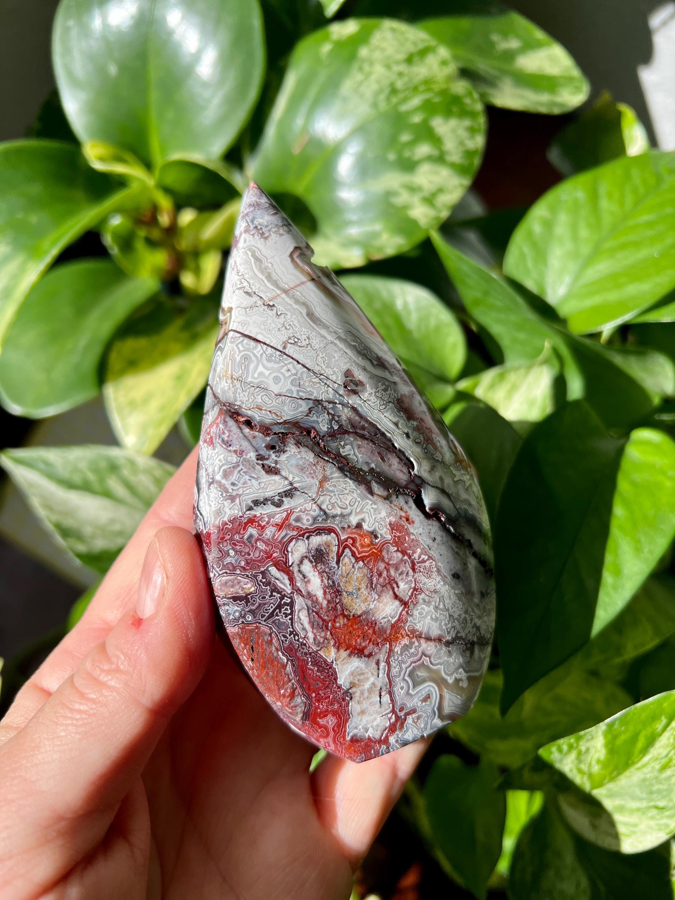 Druzy Mexican Crazy Agate Free Form | Mexican Lace Agate | Druzy