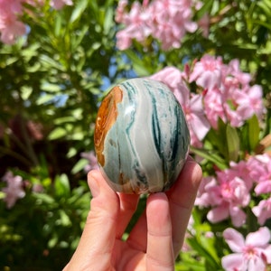 Unique Ocean Jasper Free Form | Polished
