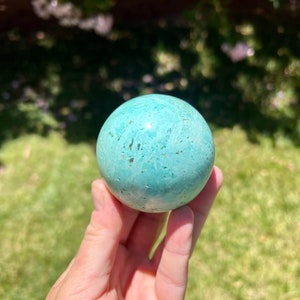 Peruvian Turquoise Sphere | Polished