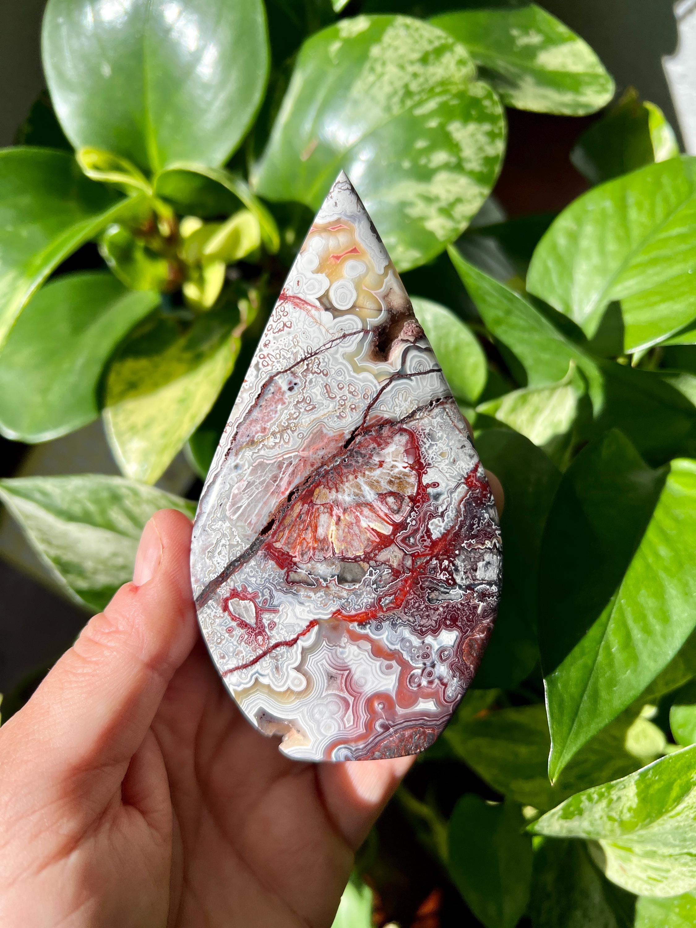 Druzy Mexican Crazy Agate Free Form | Mexican Lace Agate | Druzy