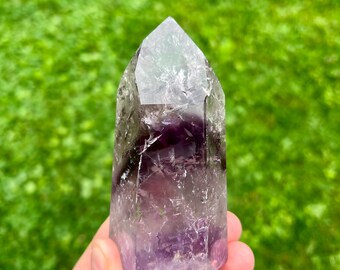 シトリン含有のファントムアメジストセプター - 高品質 (0.8 ポンド