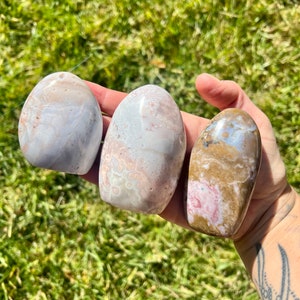 Colorful Ocean Jasper Free Forms - Polished (You Choose)