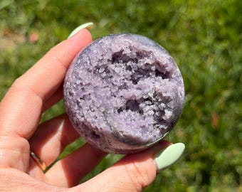 カーネリアンの内包物を含むフラワーアゲート球 - 研磨済み - Etsy 日本