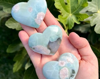 大きなドゥルージー フラワー アゲート x グリーン クォーツ スフィア