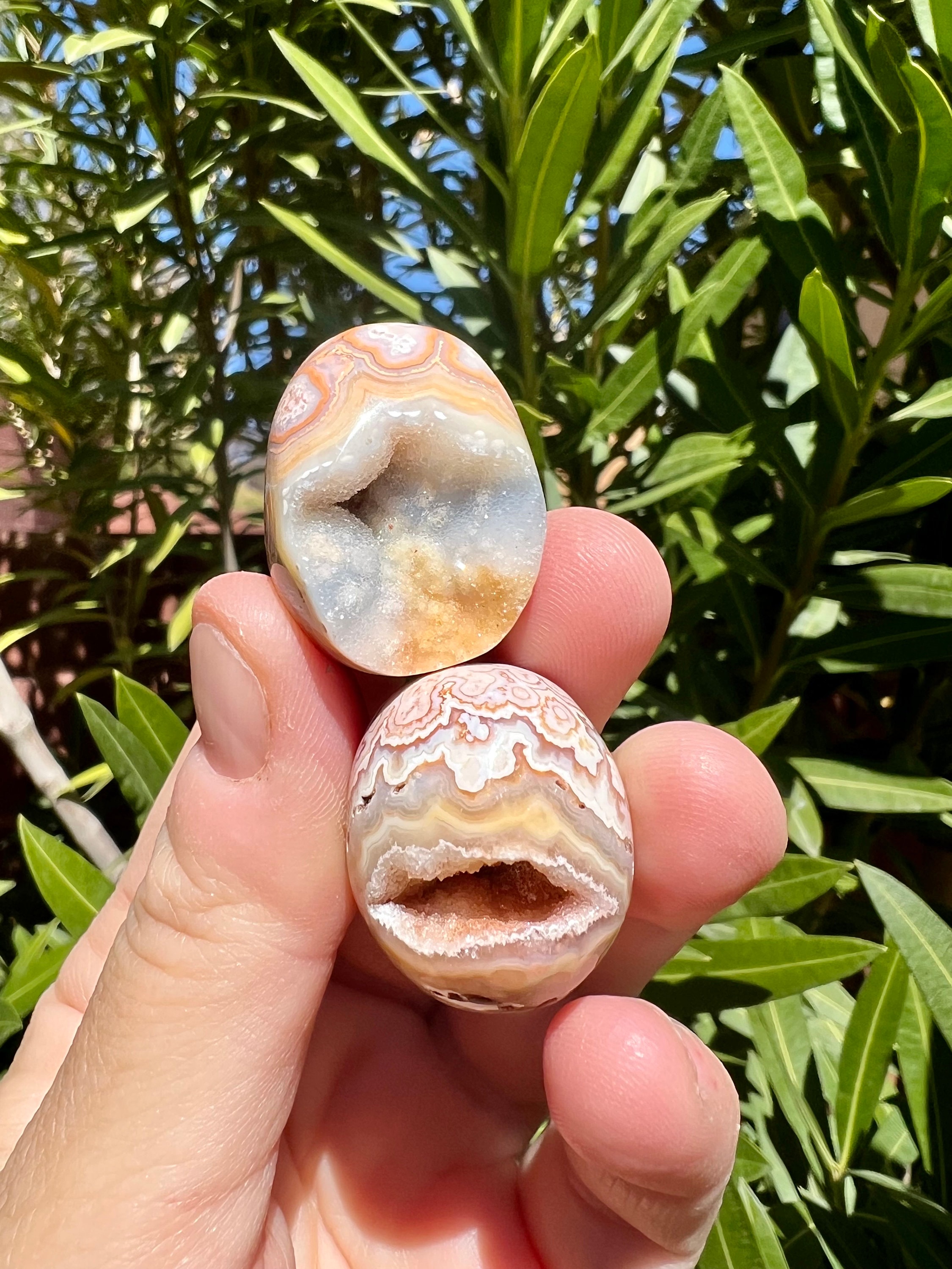 Druzy Crazy Lace Agate Tumbled Stones From Indonesia - Polished - Etsy