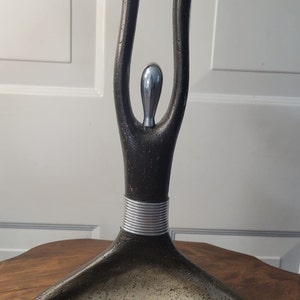 Vintage| Bronze African Lady Sculpture