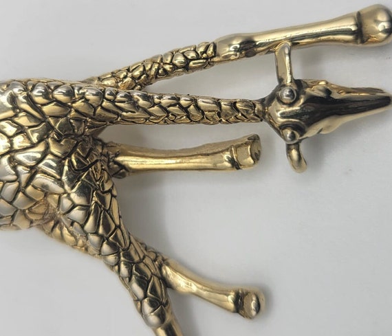 Vintage | Giraffe Pendant Brooch. - image 8