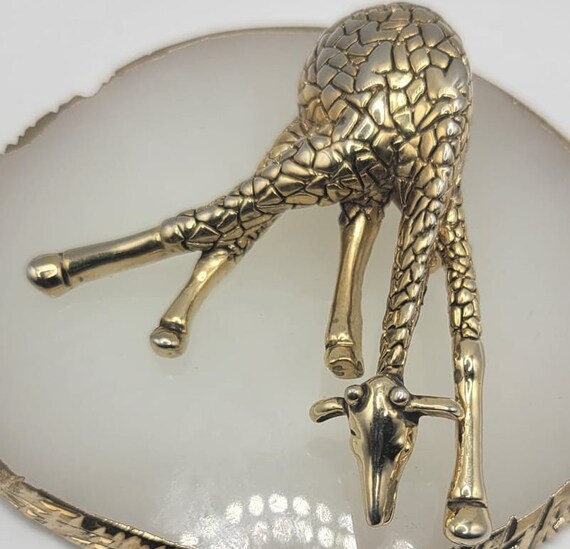 Vintage | Giraffe Pendant Brooch. - image 3