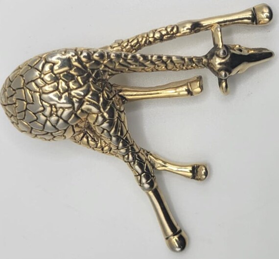 Vintage | Giraffe Pendant Brooch. - image 5