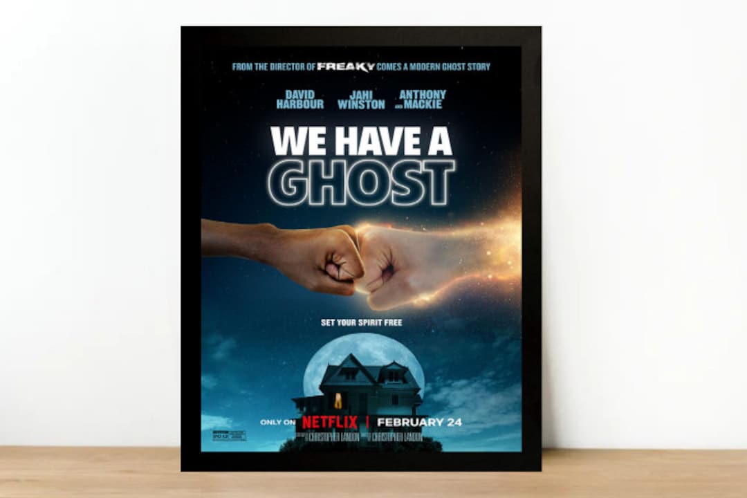 We Have a Ghost Movie Poster 2023 Film Jahi Di'allo - Etsy