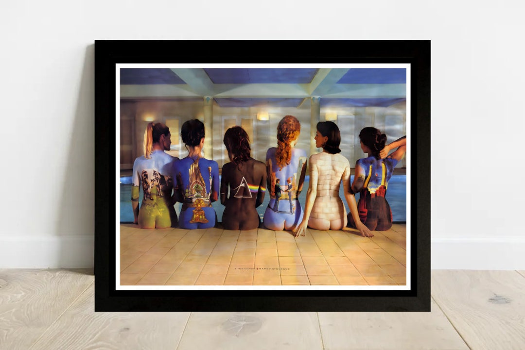 Pink Floyd Album Covers on Womens Backs Poster Print Dark - Etsy