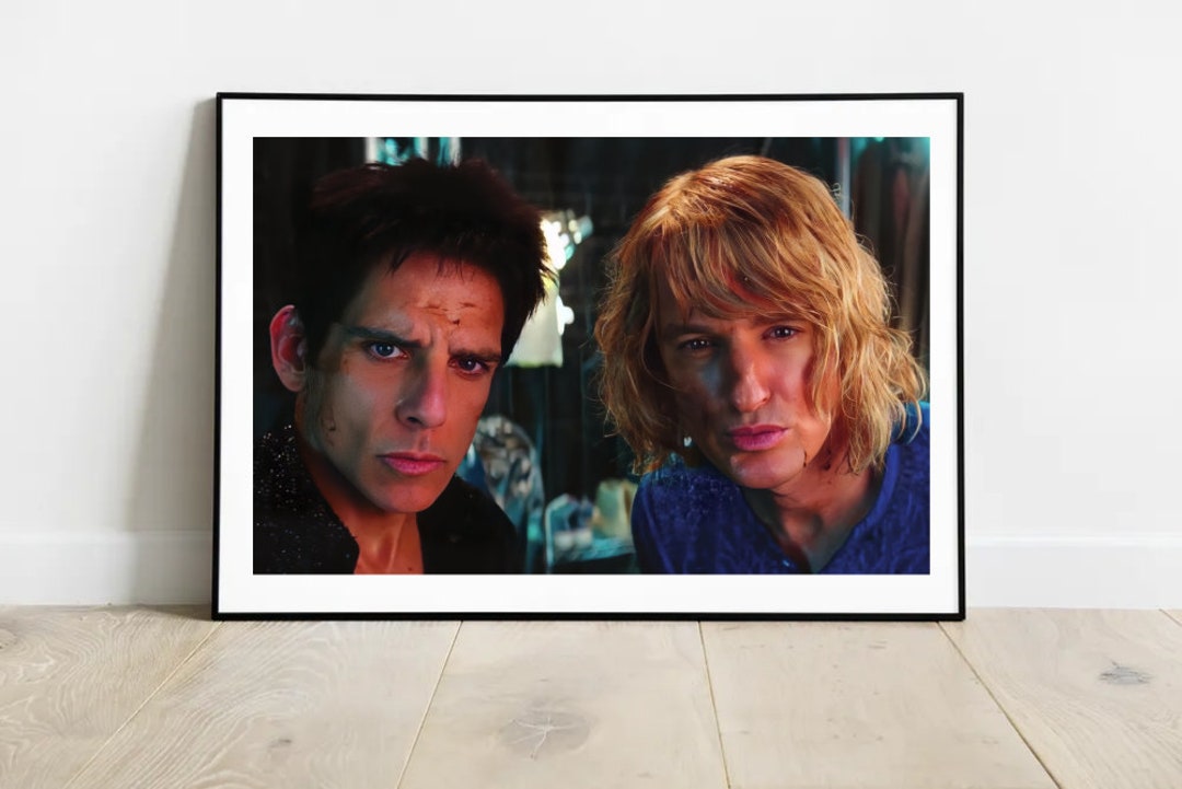 Zoolander The Files Are In The Computer Zoolander Movie Poster Files in the Computer Scene Ben - Etsy