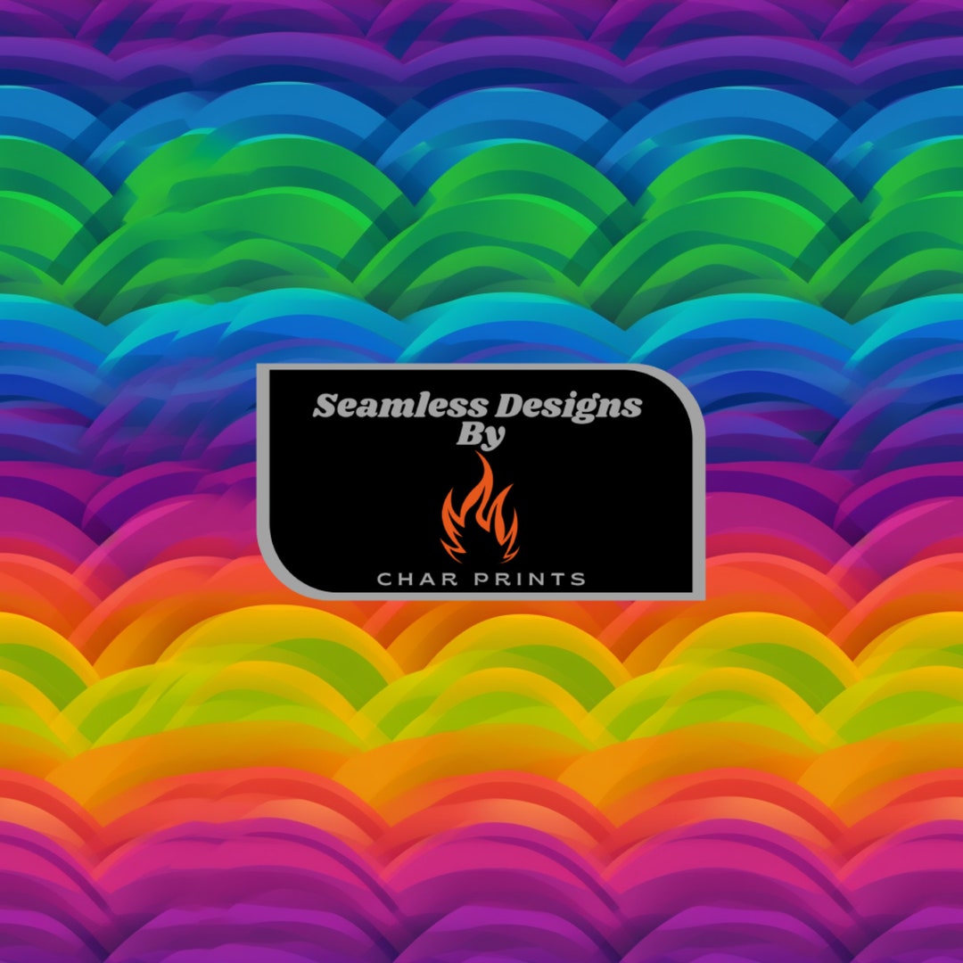 Colorful Repeating Pattern - Digital Download Design - Seamless Pattern ...