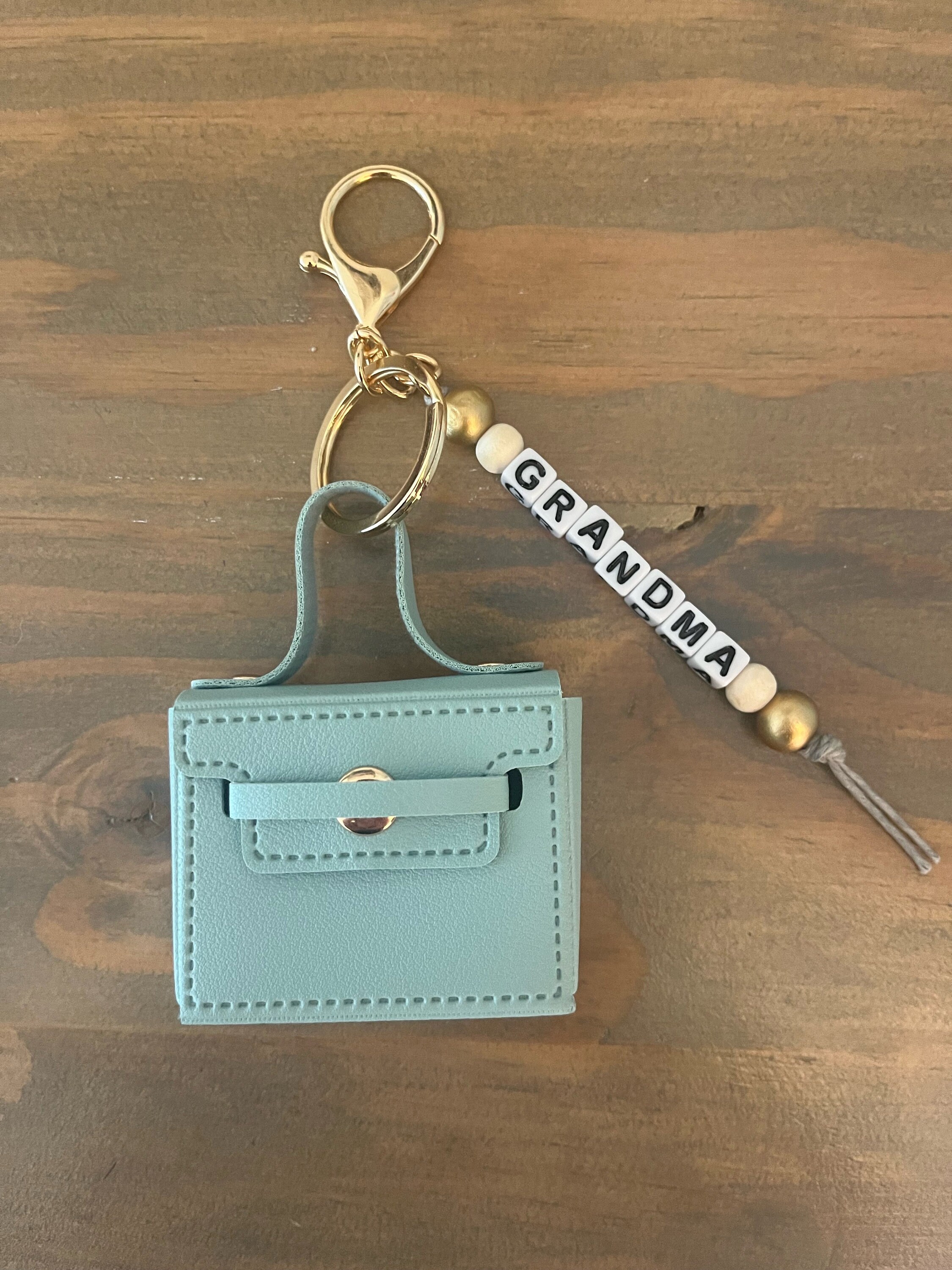 AirPod Case Holder, Keychain, Mini Purse, Personalized Gift Idea, Gift for Mom, Birthday Gift