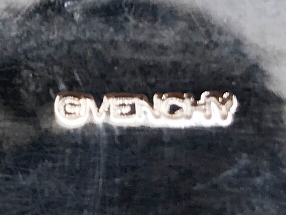 Vintage signed Givenchy gold tone icon medallion … - image 4