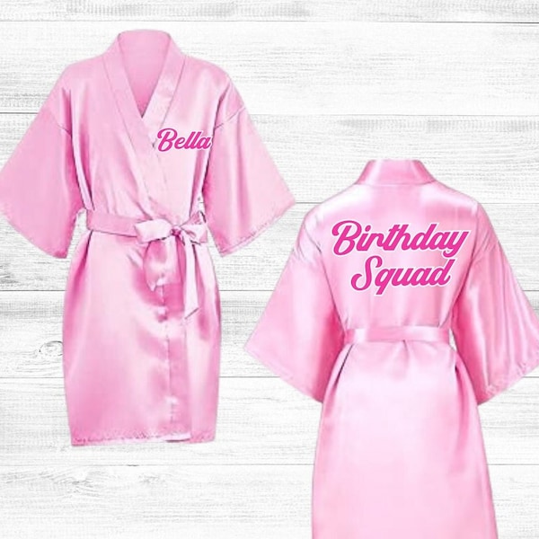 Kids Robes Birthday Party - Etsy
