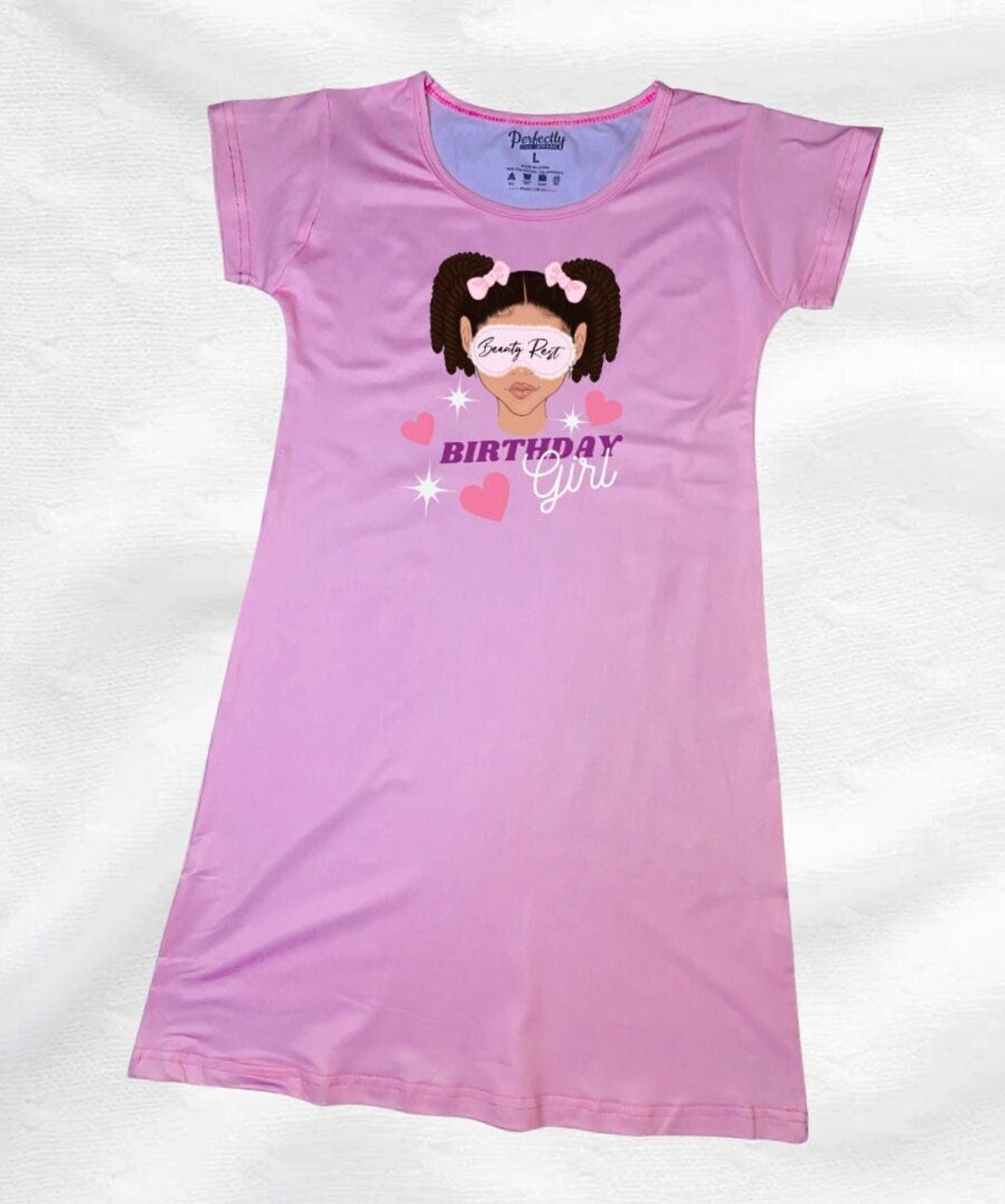 Girls Birthday Pajama Birthday Girl Pajamas for Girls Little Girl Sleepers Tween One Piece