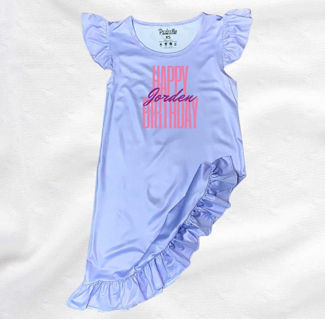 Personalized Happy Birthday Pajamas Custom Birthday Pajamas Etsy