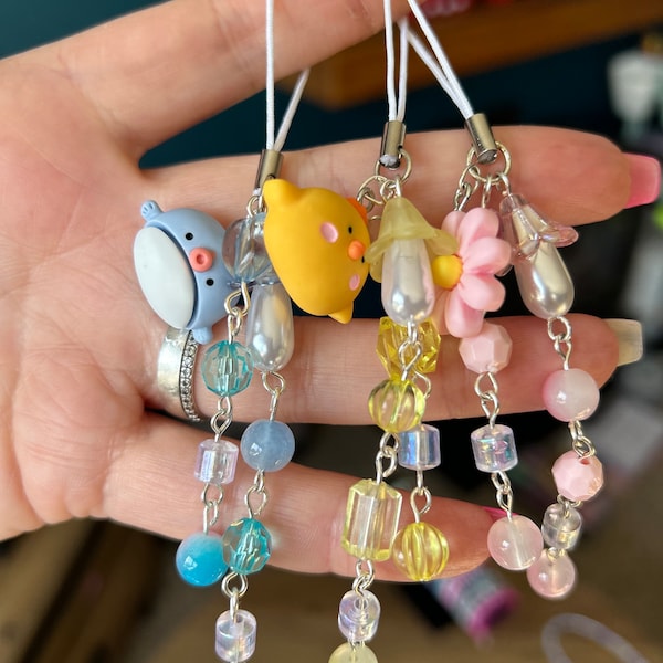 Kawaii Phone Charm - Etsy