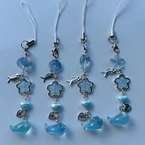 HANDMADE Cute Kawaii V2 Seal phone charms, beaded accessories, aesthetic, oceancore, cute bag charm, cutecore,