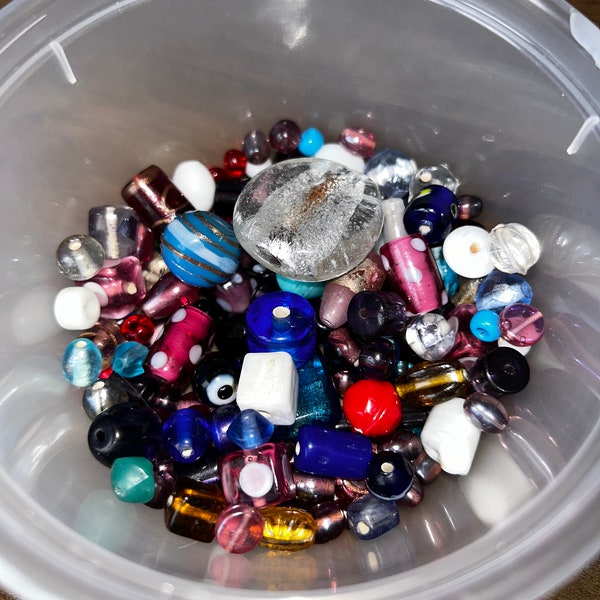 Confetti Glass Lamp Etsy