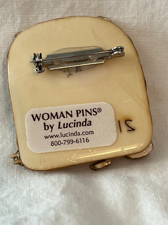 Vintage Woman Pins by Lucinda Yates Women of Color in… Gem
