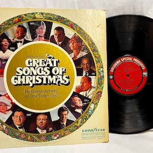 Best of The Great Songs of Christmas LP Album 10 Good Year CSS1478 Columbia 1970