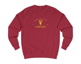 Manchester Pullover, Man United Pullover, Football Club Pullover, Unisex College Pullover, Geschenk