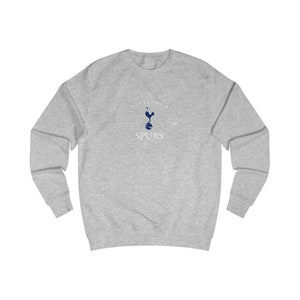 Spurs Sweater, Tottenham Sweater, Hotspurs Sweater, Football Club Sweater, Unisex College Hoodie, Gift Ash