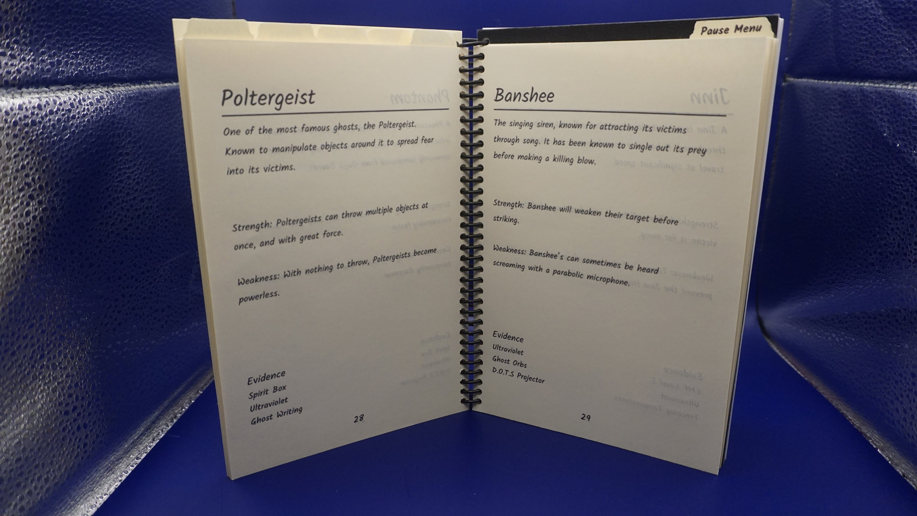 Unofficial Phasmophobia Replica Journal W/ Notebook - Etsy